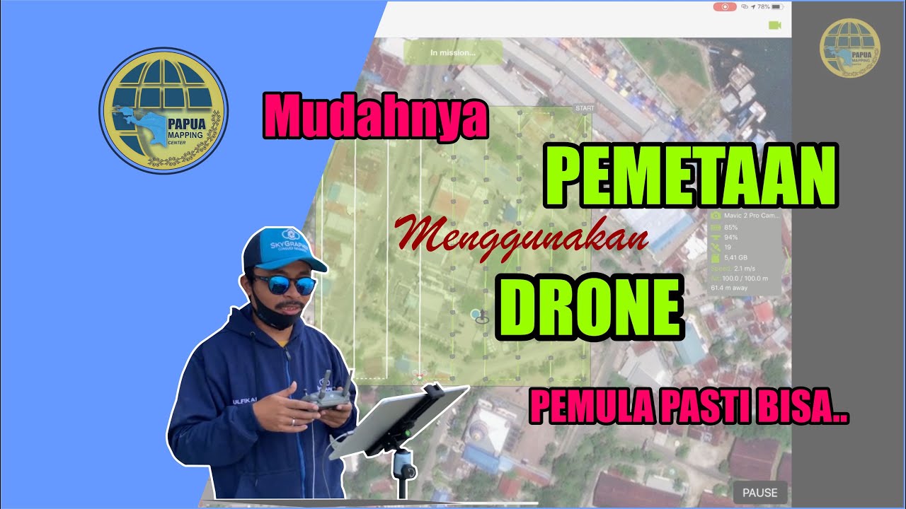 Panduan Menggunakan Drone Untuk Pemetaan Dan Identifikasi Kelembaban Udara