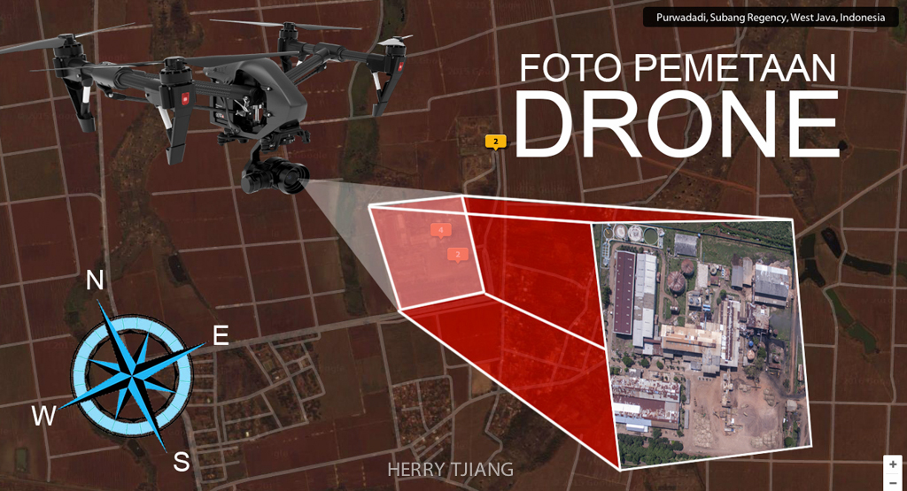 Drone Dan Identifikasi Potensi Kerawanan Lingkungan Di Sekitar Perumahan