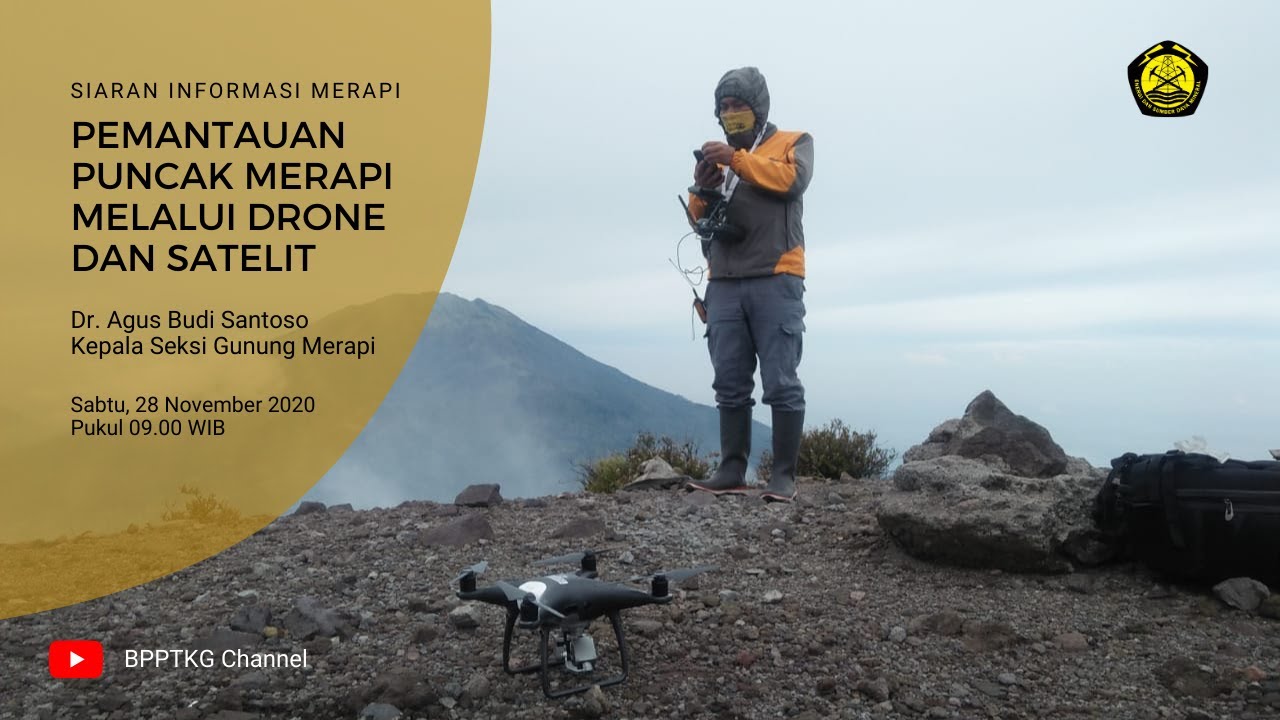 Menggunakan Drone Untuk Pemantauan Aktivitas Gunung Berapi Dan Kegempaan