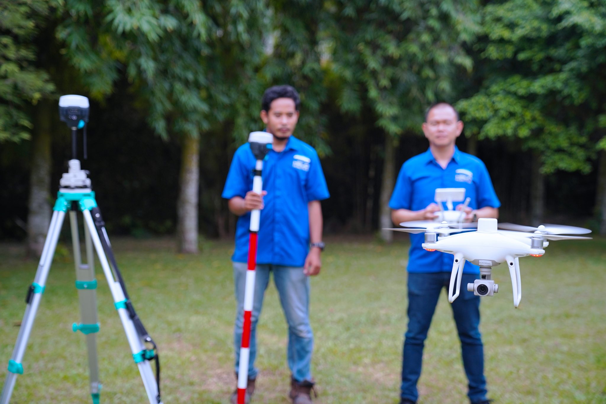 Membuat Site Plan Akurat Dengan Teknologi Drone